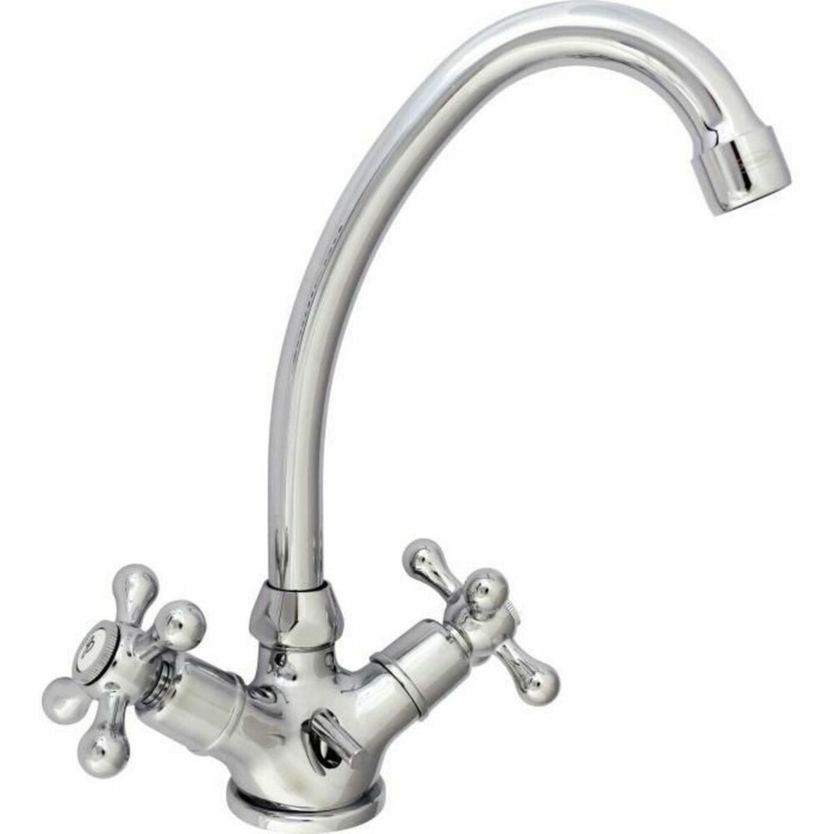 Robinet Bimando Rousseau Beverley Metal Oțel inoxidabil Alamă Robinet Bimando Rousseau Beverley Metal Oțel inoxidabil Alamă - imagine 1