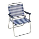 Scaun de plajă Alco 1-63156 Aluminiu Fix 57 x 78 x 57 cm (57 x 78 x 57 cm)