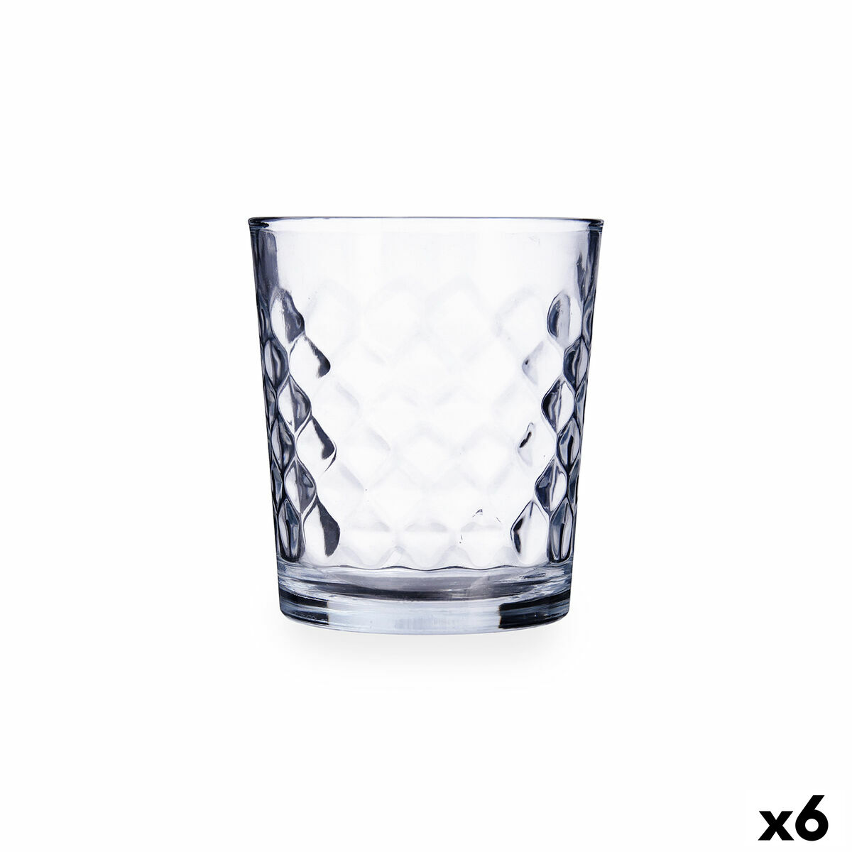 Pahar Quid Diamond Urban Transparent Sticlă 360 ml (6 Unități) Pahar Quid Diamond Urban Transparent Sticlă 360 ml (6 Unități) - imagine 1