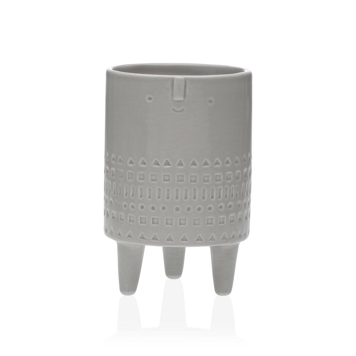 Ghiveci Versa Față Ceramică 10 x 15 x 10 cm Ghiveci Versa Față Ceramică 10 x 15 x 10 cm - imagine 1