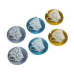 Set de 6 Căni de Cafea Versa Izabela Porțelan