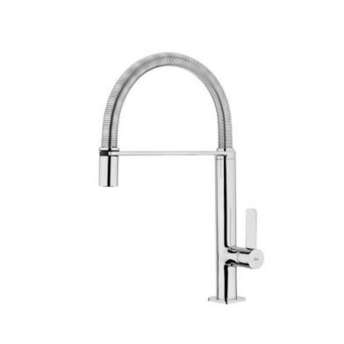 Robinet Monocomandă Teka FO939 Crom Oțel inoxidabil Robinet Monocomandă Teka FO939 Crom Oțel inoxidabil - imagine 1