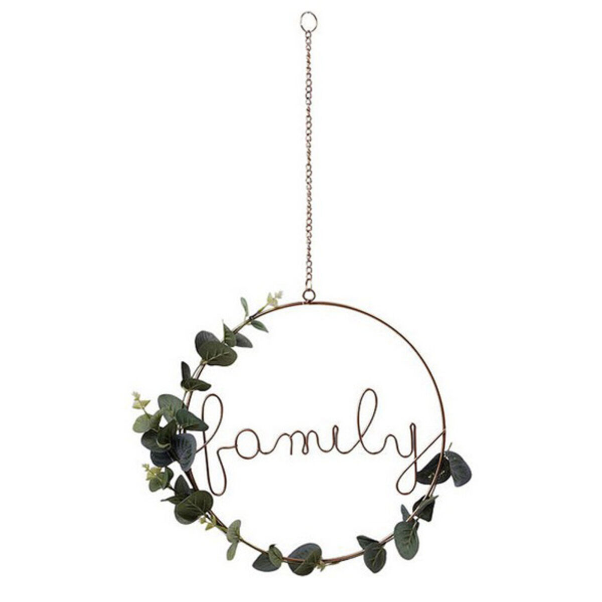 Decorațiune Suspendată Family Ø 31 cm Auriu* Decorațiune Suspendată Family Ø 31 cm Auriu* - imagine 1