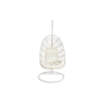 Fotoliu de grădină suspendat DKD Home Decor Alb Metal Aluminiu ratan sintetic 94 x 100 x 196 cm