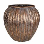 Ghiveci Alexandra House Living Auriu* Fier 35 x 32 x 35 cm