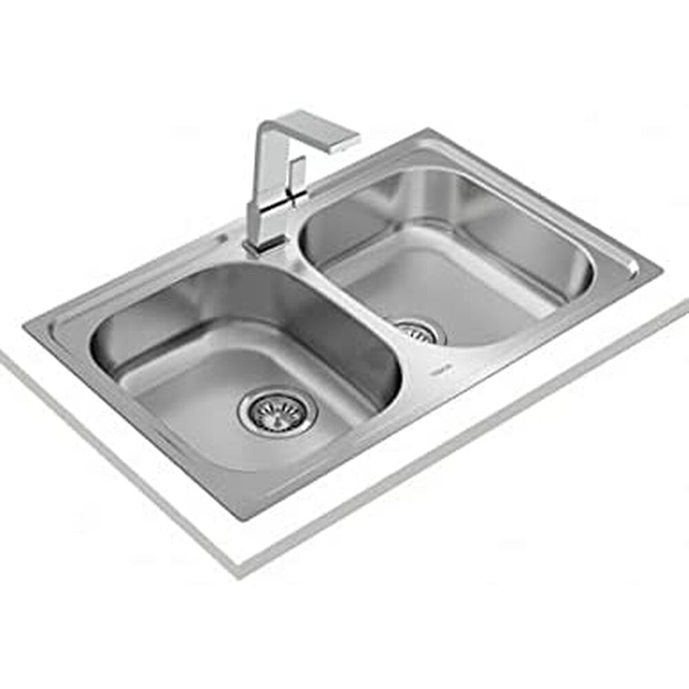 Chiuvetă cu Două Cuve Teka 115040008 Chiuvetă cu Două Cuve Teka 115040008 - imagine 1