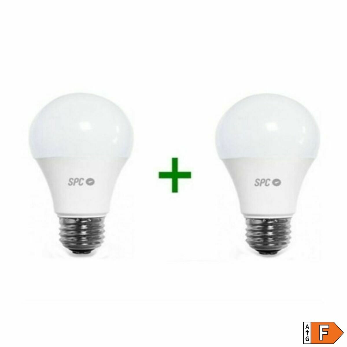 Bec Inteligent SPC Aura 1050 Wifi 10 W E27 75 W 2700K - 6500K (2 uds) Bec Inteligent SPC Aura 1050 Wifi 10 W E27 75 W 2700K - 6500K (2 uds) - imagine 1
