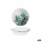 Set de farfurii Algon De unică folosință Carton Tropical 6 Piese 450 ml (24 Unități)
