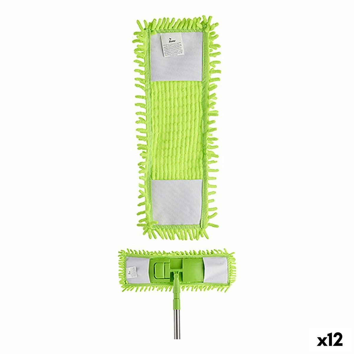 Înlocuitor pentru mopuri 17 x 1 x 43 cm (12 Unități) Înlocuitor pentru mopuri 17 x 1 x 43 cm (12 Unități) - imagine 1