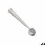 Lingură de cafea Oțel inoxidabil 17,5 x 17,5 x 2,5 cm (24 Unități) Clamă