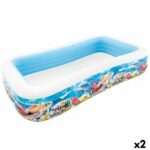 Piscină Gonflabilă pentru Copii Intex Tropical 1020 L 305 x 56 x 183 cm (2 Unități)
